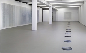 zeitspiralen in der ausstellung "ordnung der ueit" in derfactory krems