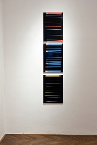 Eprouvettenrollen, Pr&auml;sentation bei der AUsstellung ANALOG EXPERIMENT 2014 im K&uuml;nstlerhaus Wien