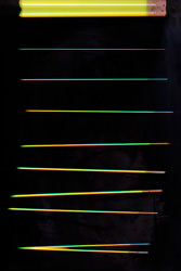 Eprouvettenrollen 2014, 60 x 40 cm